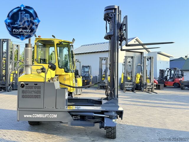 Wózek widłowy czterokierunkowy Combilift C5000XL GAS TRIPLEX 6920 FREE-LIFT CABIN