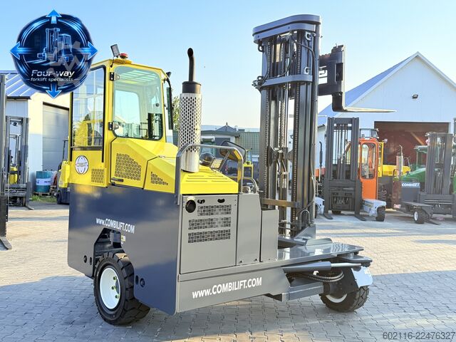 Wózek widłowy czterokierunkowy Combilift C5000XL GAS TRIPLEX 6920 FREE-LIFT CABIN
