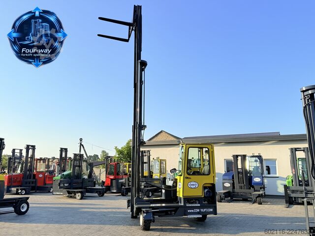 Wózek widłowy czterokierunkowy Combilift C5000XL GAS TRIPLEX 6920 FREE-LIFT CABIN