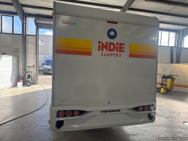 Semi-integrated camper Fiat Ducato Weinsberg Carasuite 2024 | Cambio automatico | 5 posti letto