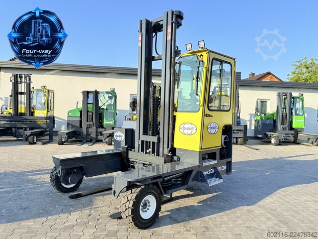 4-way forklift Combilift C5000XL GAS TRIPLEX 6920 FREE-LIFT CABIN