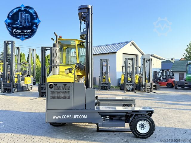 4-way forklift Combilift C5000XL GAS TRIPLEX 6920 FREE-LIFT CABIN