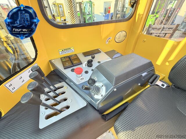 4-way forklift Combilift C5000XL GAS TRIPLEX 6920 FREE-LIFT CABIN