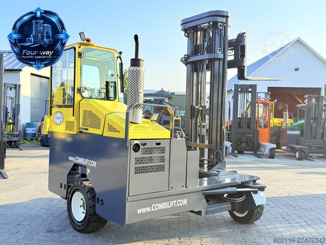 4-way forklift Combilift C5000XL GAS TRIPLEX 6920 FREE-LIFT CABIN