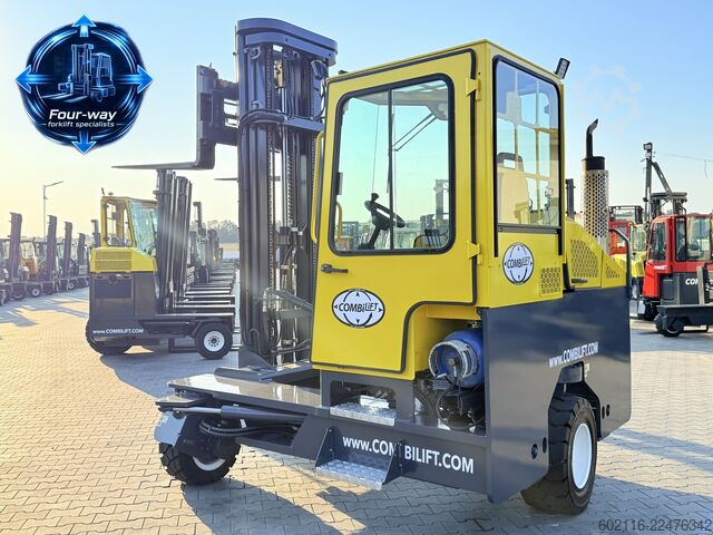 4-way forklift Combilift C5000XL GAS TRIPLEX 6920 FREE-LIFT CABIN