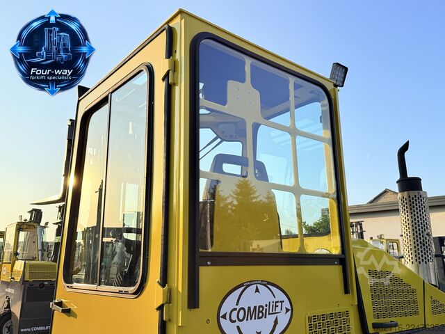 4-way forklift Combilift C5000 XL GAS TRIPLEX 6920 FORK POSITIONE