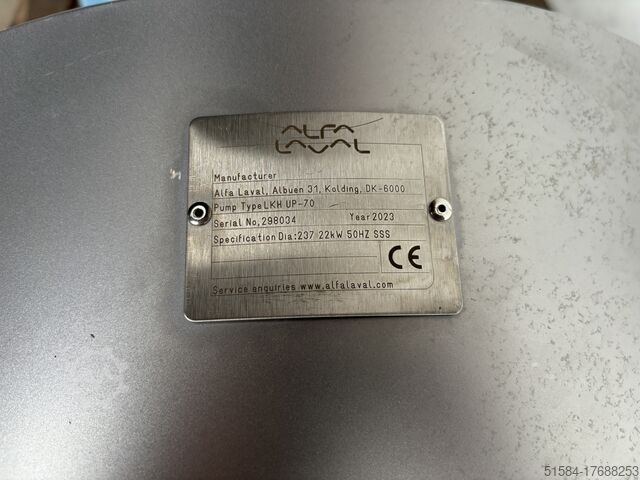 Centrifugal pump Alfa Laval LKH-UP70
