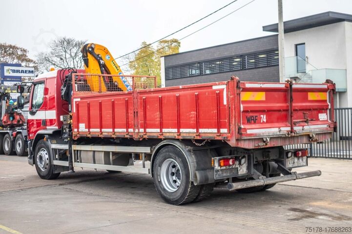 Kipper met kraan DAF LF 250 - EFFER 145