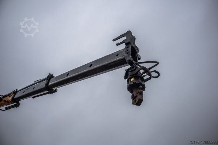 Kipper met kraan DAF LF 250 - EFFER 145