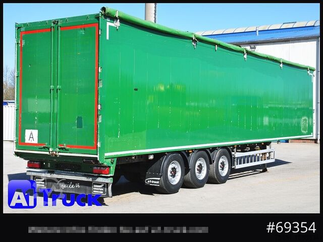 Auflieger mit Walkingfloor KNAPEN K100, Lift, SAF