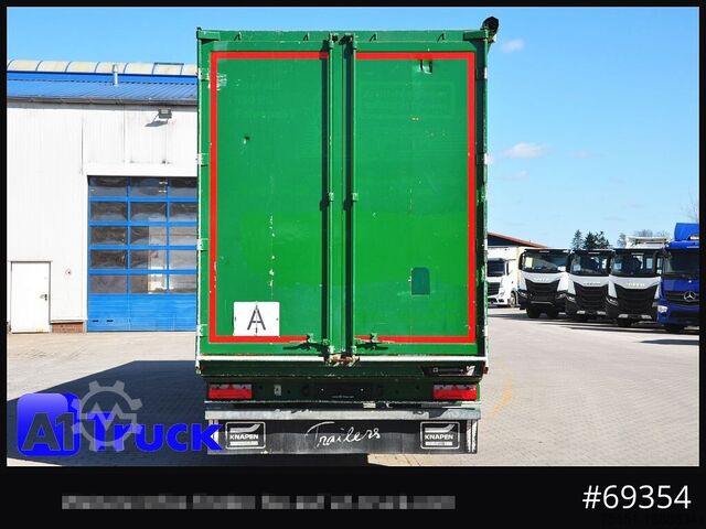 Auflieger mit Walkingfloor KNAPEN K100, Lift, SAF