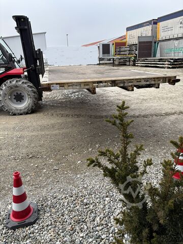 Intercambiar cuerpo abierto Krone 7,82m BDF Baustoff Zurringe Kranbar