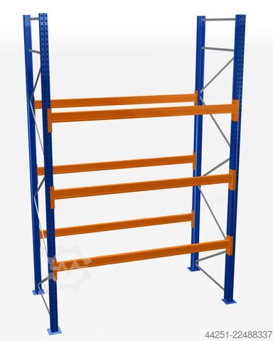 Schulte palletstelling-basissectie Schulte Lagertechnik S610-M18 + LNS-Duo 110 x 50 x 2700 mm