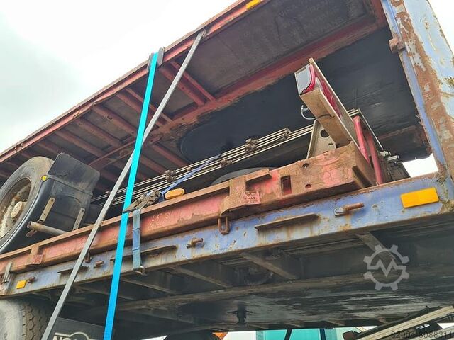 Flatbed van Hool Stack of 5 | Air suspension | Drum brakes