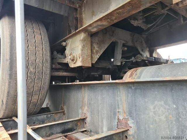 Flatbed van Hool Stack of 5 | Air suspension | Drum brakes