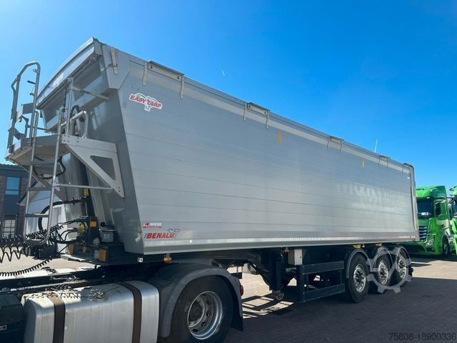 Kippers oplegger BENALU Bulkliner 95 Kippmulde ca. 56m³ Türen Alufelgen