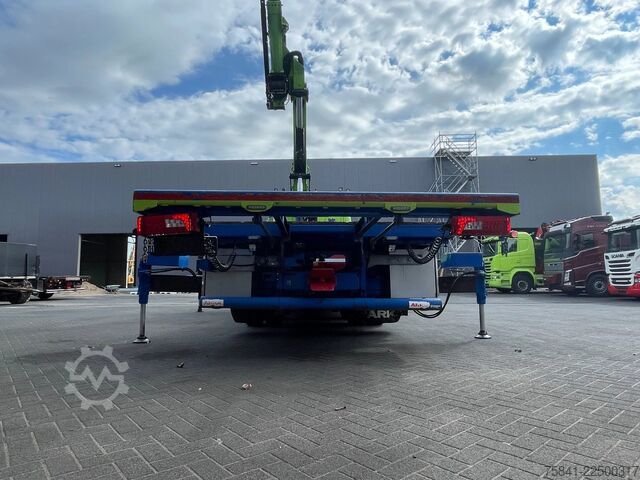 Crane truck Scania R520 R520 V8 LB 8x4*4HNB Effer 525 / 6S + JIB 6...