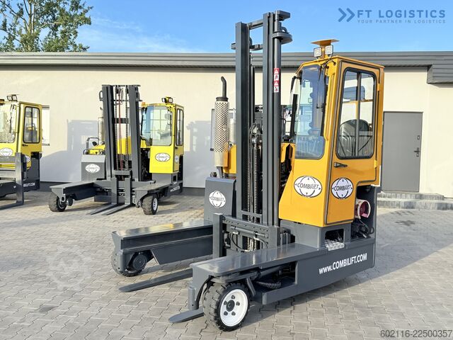 4-vejs gaffeltruck Combilift C3000 GAS DUPLEX 4500 FREE LIFT CABIN