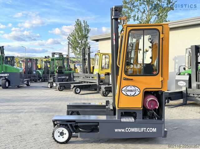 4-vejs gaffeltruck Combilift C3000 GAS DUPLEX 4500 FREE LIFT CABIN