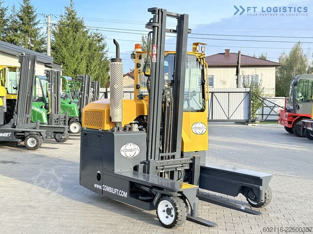 4-vejs gaffeltruck Combilift C3000 GAS DUPLEX 4500 FREE LIFT CABIN