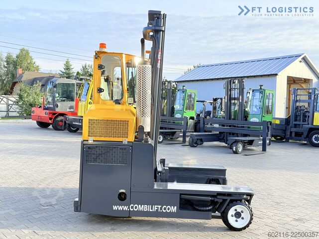 4-vejs gaffeltruck Combilift C3000 GAS DUPLEX 4500 FREE LIFT CABIN