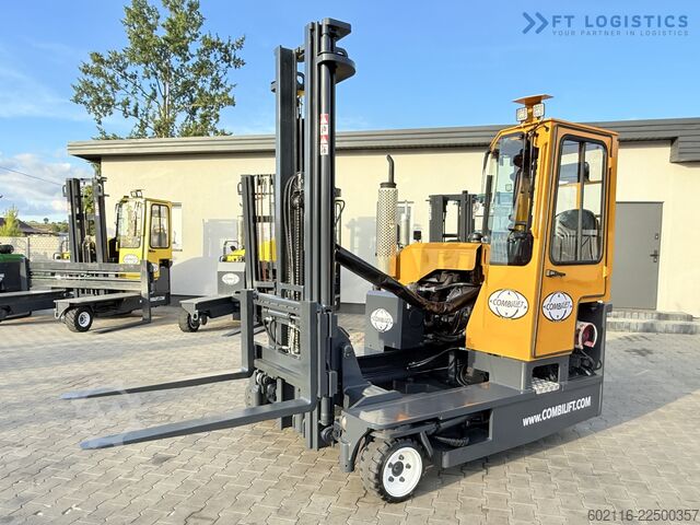 4-vejs gaffeltruck Combilift C3000 GAS DUPLEX 4500 FREE LIFT CABIN