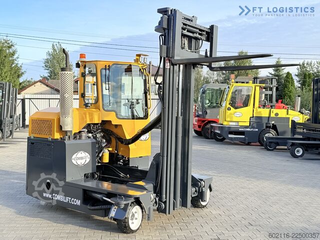 4-vejs gaffeltruck Combilift C3000 GAS DUPLEX 4500 FREE LIFT CABIN