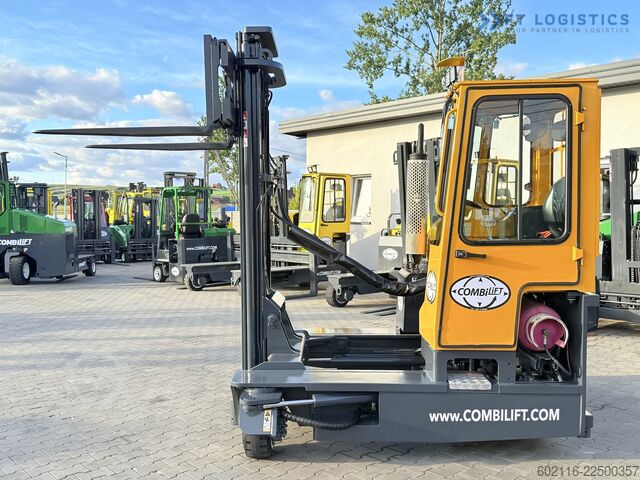 4-vejs gaffeltruck Combilift C3000 GAS DUPLEX 4500 FREE LIFT CABIN