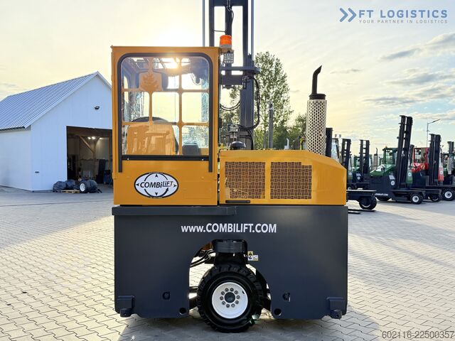4-vejs gaffeltruck Combilift C3000 GAS DUPLEX 4500 FREE LIFT CABIN