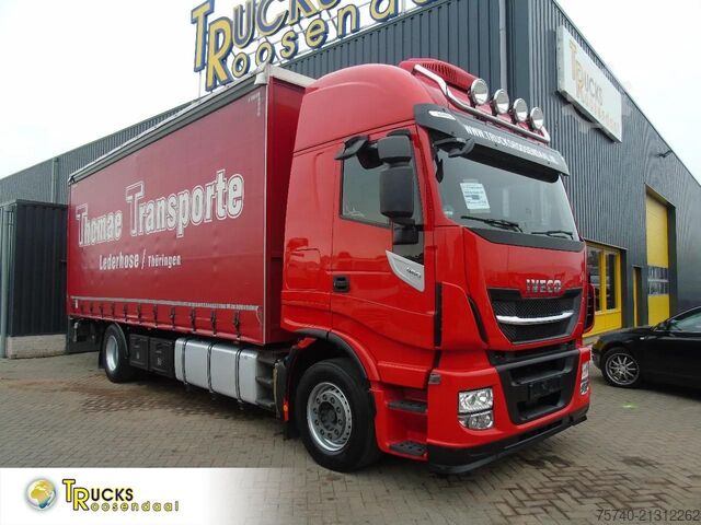Skjutbar presenning Iveco Stralis 460 + 6X2 + RETARDER + 2.73H + LIFT + E...