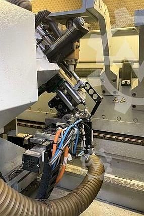 Automatic edge banding line with 4 machines HOMAG KAL Profi 330+KAL Profi 370+Profi TBL100