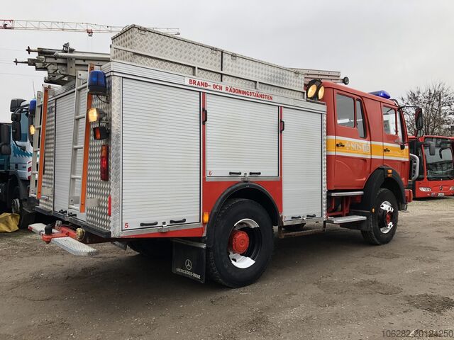 Brandweerwagen Mercedes-Benz 1622 SK 4x4 4WD Seilwinde 3000 Liter