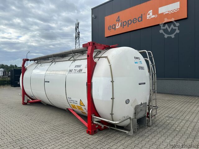 Tankcontainer CIMC 34.820L / 1-comp. / 4 BAFFLES / 20FT swapbody /...