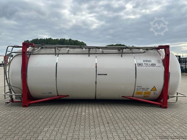 Tankcontainer CIMC 34.820L / 1-comp. / 4 BAFFLES / 20FT swapbody /...