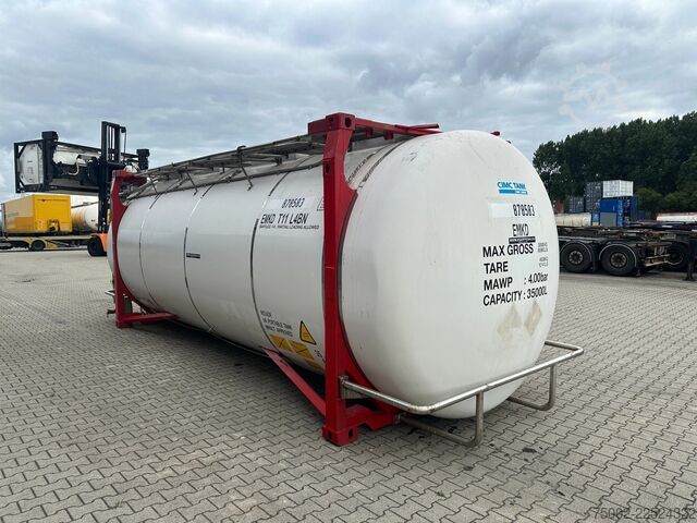 Tankcontainer CIMC 34.820L / 1-comp. / 4 BAFFLES / 20FT swapbody /...