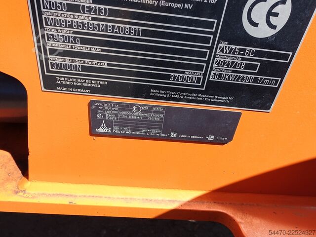 Loader HITACHI ZW75-6C