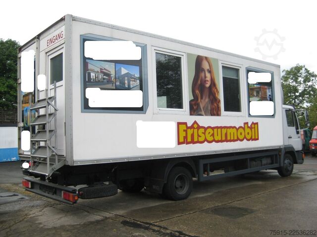 Dostosowany van MAN 8.163 Friseurgeschäft Salon mit 4 Plätzen 7,49t