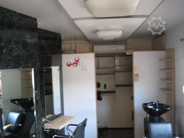 Dostosowany van MAN 8.163 Friseurgeschäft Salon mit 4 Plätzen 7,49t