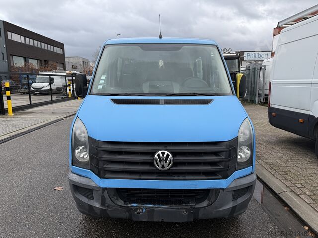 Bestelwagen lang Volkswagen crafter 2.0tdi 136pk dubbel cabine