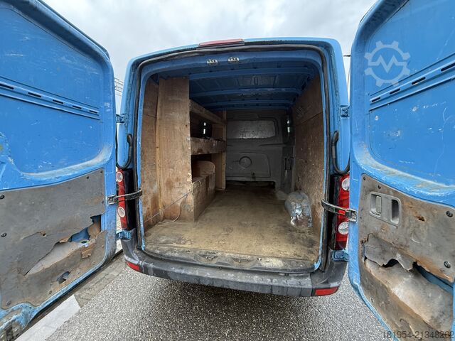 Bestelwagen lang Volkswagen crafter 2.0tdi 136pk dubbel cabine