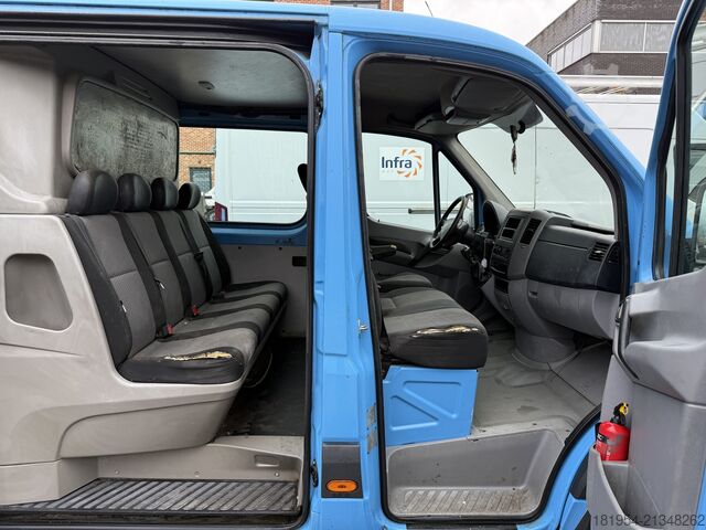 Bestelwagen lang Volkswagen crafter 2.0tdi 136pk dubbel cabine
