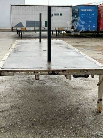 Αλλαγή σώματος ανοιχτή Krone Plattform 7,45m mit Steckrungen mittig