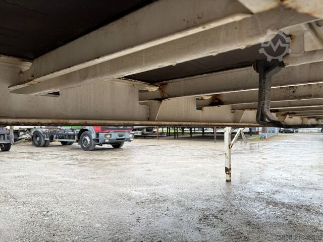 Αλλαγή σώματος ανοιχτή Krone Plattform 7,45m mit Steckrungen mittig