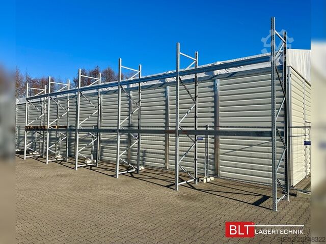 Pallet rack 100 lfm. Palettenregale für Außenbereich H: 4,5m , 3000 kg Fachlast , FVZ