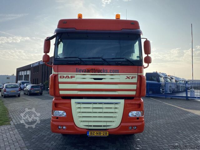 Open laadbak DAF XF105.410 Platform / Machine Transporter / NL/ APK