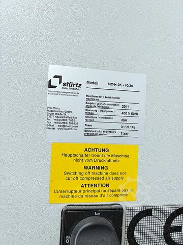 Dvoglava mašina za malterisanje Stürtz MC-H-2K-40/30