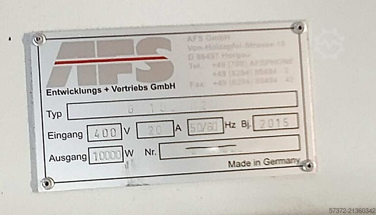 Korona uređaj za predobradu AFS G100 M2