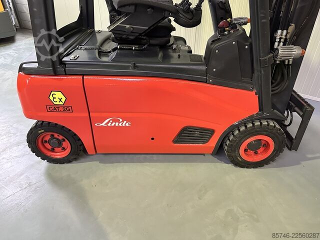 E 16 PL - 386 * Atex EX * Proplan 2G / Z1 * NEUE Batterie!! LINDE E 16 PL - 386 * Atex EX * Proplan 2G / Z1 * NEW battery !!