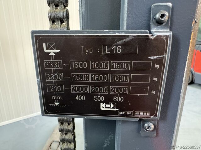L 16 i (1173) * Atex EX * Proplan 2G / Z1 LINDE L 16 i ( 1173 ) * Atex EX * Proplan 2G / Z1