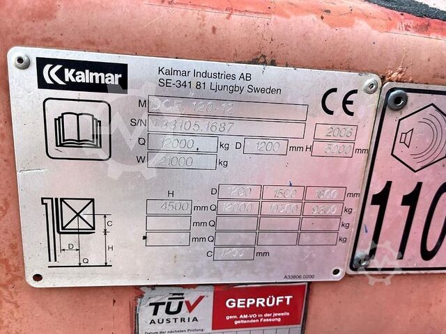Carretillas elevadoras - Diesel Kalmar DCE 120-12
